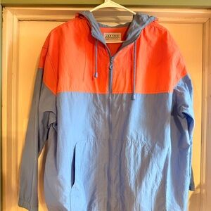 Jantzen Blue and Orange Windbreaker